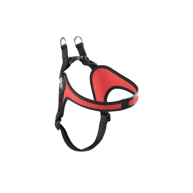 TRE PONTI Pettorina Easy Fit sottopancia regolabile Original Rosso Bordo Nero - mis 2.5 TRE PONTI Pettorina Easy Fit sottopancia regolabile Original Rosso Bordo Nero - mis 2.5